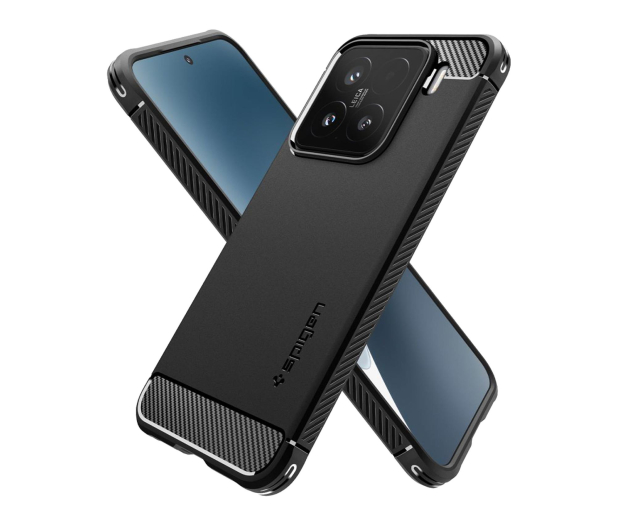 SPIGEN Rugged Armor do Xiaomi 15 Matte Black - 1325556 - zdjęcie 5
